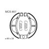 Brake shoes LUCAS MCS 857